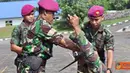 Citizen6, Surabaya: Sekitar 15 bintara Kodikmar Kobangdikal mengikuti Sustih Dikko Angkatan ke-16 TA. 2012 yang dibuka Komandan Pusat Pendidikan Infanteri Letnan Kolonel Marinir Bambang Sukarno, Kamis (26/4). (Pengirim: Penkobangdikal)