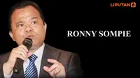 Banner Infografis Pencopotan Ronny Sompie. (Liputan6.com/Triyasni)