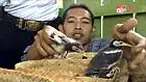 Para penggemar burung di Klaten menggelar arisan burung. Setiap anggota arisan diharuskan membawa satu ekor burung hasil penangkaran jenis jalak suren. 
