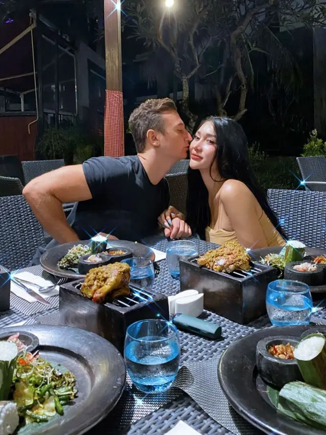 6 Momen Seru Liburan Lucinta Luna dan Kekasih Barunya di Bali
