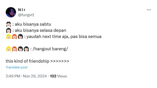 6 Cuitan Percakapan ketika Kumpul Bareng Teman di Usia Dewasa, Relate Banget