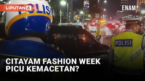 VIDEO: Imbas Citayam Fashion Week, Polisi Rekayasa Lalu Lintas