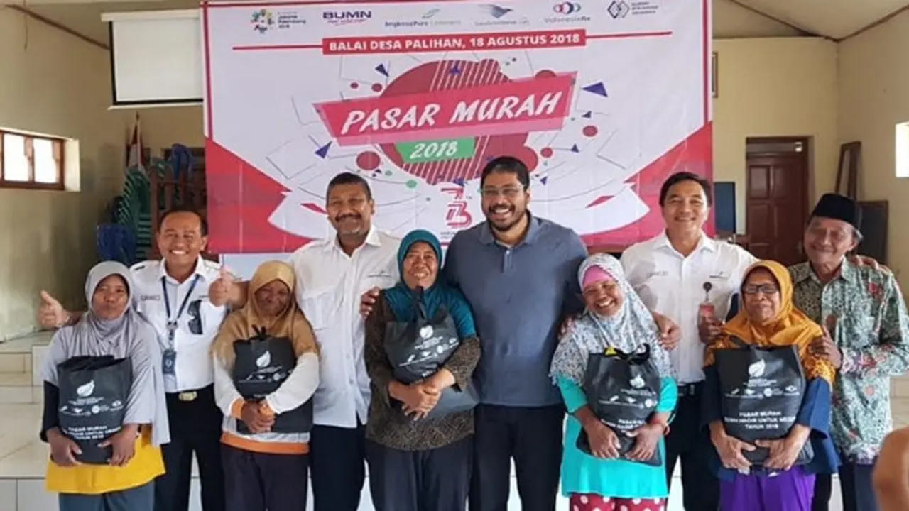 Hadir untuk Negeri, Angkasa Pura I Gelar Pasar Murah Serentak di 15 Desa di Kulon Progo