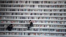Ilustrasi Perpustakaan (AFP Photo)