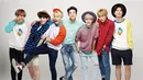 Pada 12 Maret lalu, boyband K-pop GOT7 merilis mini album berjudul Eyes On You. Mini album ini sendiri terdiri 6 lagu dengan tembang andalan berjudul Look. (Foto: Soompi.com)