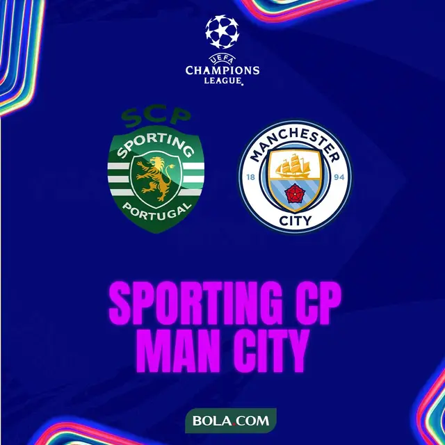 Liga Champions - Sporting CP Vs Man City