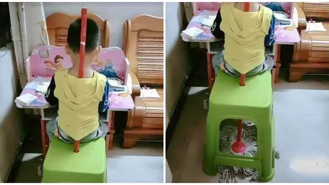 Fungsi Lubang Kursi Plastik Ini Ternyata Bikin Ngakak