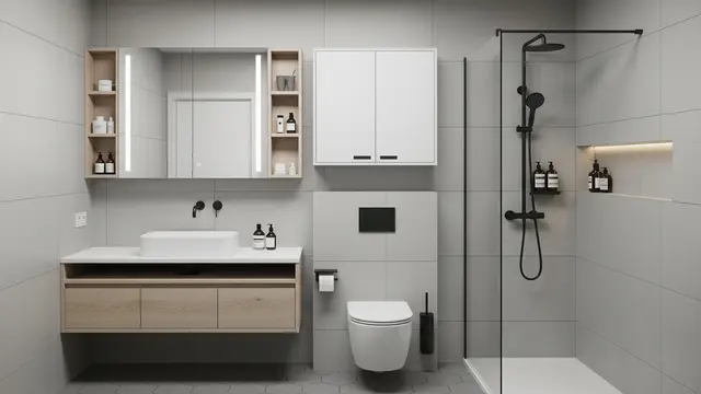 7 Desain Kamar Mandi Kecil tapi Terlihat Luas dengan Trik Interior 2025, Cocok untuk Hunian Minimalis