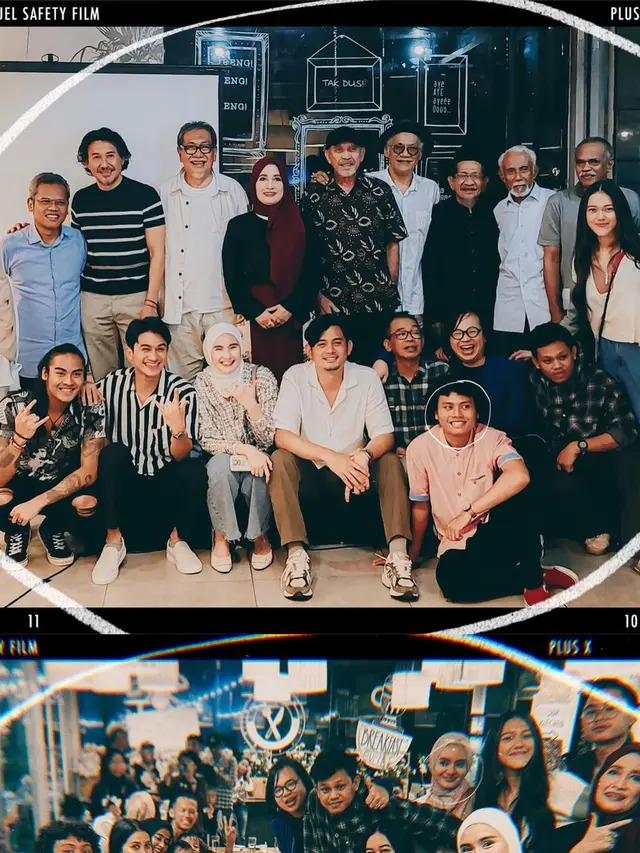 Reuni pemain Para Pencari Tuhan dari Jilid Pertama (Foto: Instagram miqdadsy)
