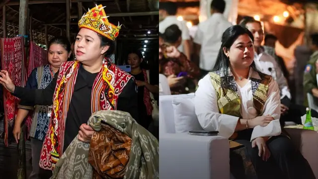Gaya Kembar Ibu-Anak dari Puan Maharani dan Pinka Haprani, Bak Pinang di Belah Kedua Kenakan Baju Olahraga hingga Kebaya