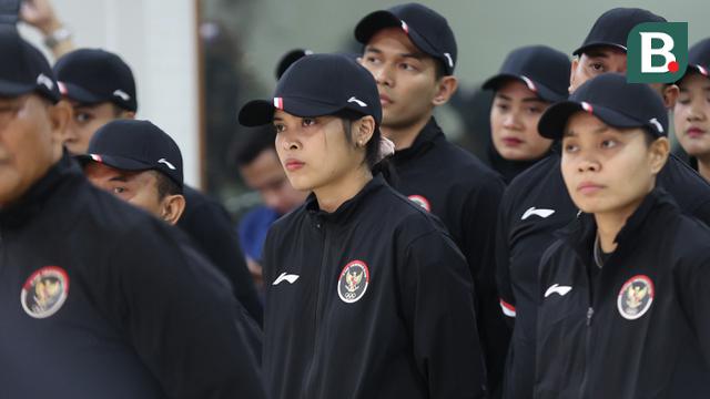 Pengukuhan Kontingen Indonesia untuk Olimpiade Paris 2024