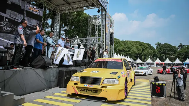 Cetak Rekor Muri, 1.056 Mercedes Benz Parade di Ajang Indonesia Auto Speed Festival 2023