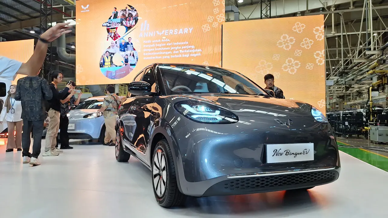 Wuling Binguo EV baru (Arief A/Liputan6.com)