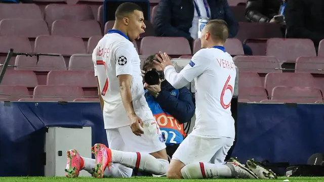 FOTO: 7 Fakta Menarik Usai Barcelona Dipecundangi PSG, Lionel Messi dan Kylian Mbappe Cetak Rekor