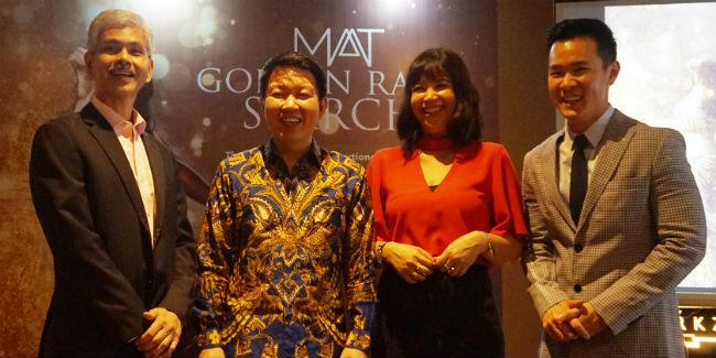 dr. Adri Dwi Prasetyo (kedua dari kiri) bersama anggota dewan juri  MAAT Golden Ratio Search/Inke Maris PR Agency