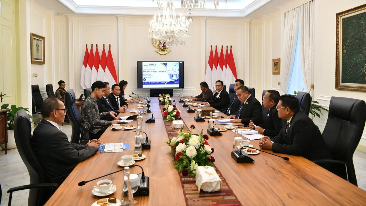 Audiensi Ikapeksi dengan Wakil Presiden Gibran Rakabuming Raka (Foto: Istimewa)
