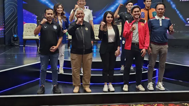 Suasana jumpa pers Piala Rajawali yang akan digelar di JIS