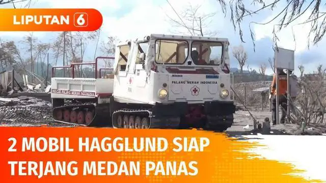 Palang Merah Indonesia (PMI) menerjunkan 2 unit mobil Hagglund ke lokasi bencana Semeru, Lumajang. Kendaraan dengan roda rantai ini mampu menerjang segala medan termasuk suhu panas untuk evakuasi korban bencana semeru dan angkut logistik.