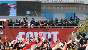 Timnas Mesir Disambut Bak Pahlawan Usai Ukir Sejarah di Piala Dunia 2026