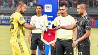Kapten Bhayangkara FC, Indra Kahfi Ardhiyasa, pensiun. (Bola.com/Dok.Instagram Indra Kahfi).