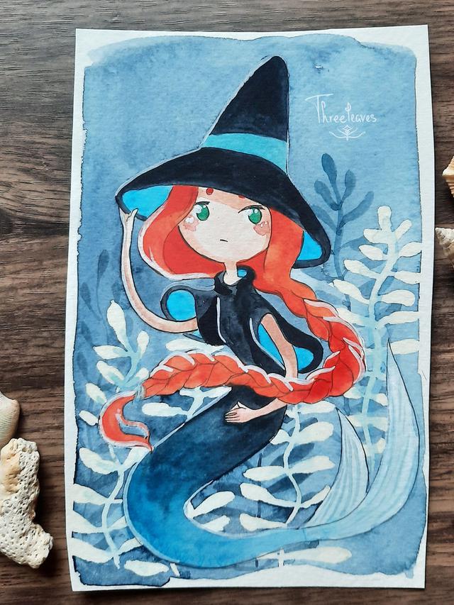 6 Lukisan Putri Duyung dengan Beragam Tema Ini Unik, Cakup Banyak Karakter