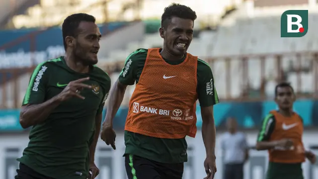Latihan Timnas Indonesia