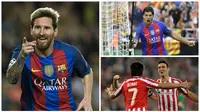 Pencetak gol terbanyak La Liga 2016-2017 hingga pekan ke-9 dipimpin oleh dua pemain Barcelona, Lionel Messi dan Luis Suarez.