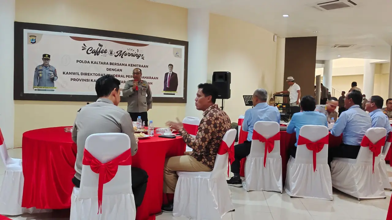 Coffe Morning Polda Kaltara.