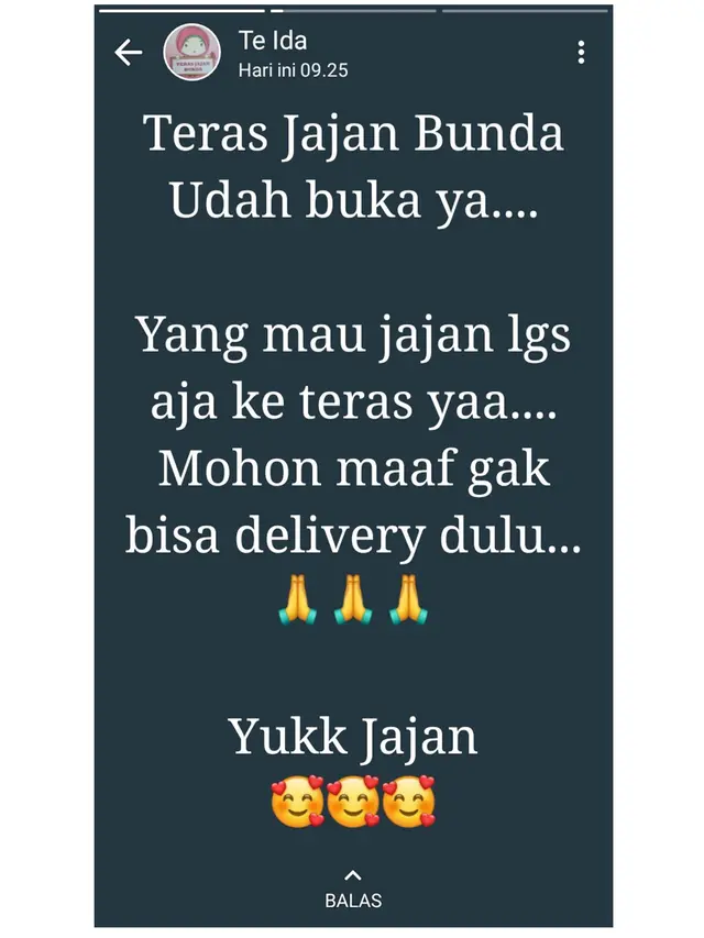 Kocak, 6 Status WhatsApp Tukang Sayur Ini Bikin Senyum Sendiri