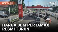 PER 1 JUNI 2023 HARGA BBM PERTAMAX RESMI TURUN JADI RP 12.400 PER LITER