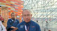 Troy Reza Warokka, Chairman MotoGP Mandalika, memberikan penjelasan terkait beberapa hal penting sepanjang perhelatan di Sirkuit Mandalika.