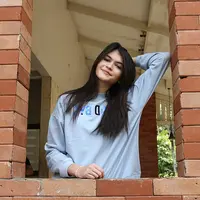 Pemeran Agatha Valerie kembali menghiasi layar kaca. Kali ini, ia bermain dalam sinetron Kekasih Dunia Akhirat. Pemeran yang juga presenter itu membintangi bersama Ali Syakieb. (Bambang E. Ros/Bintang.com)