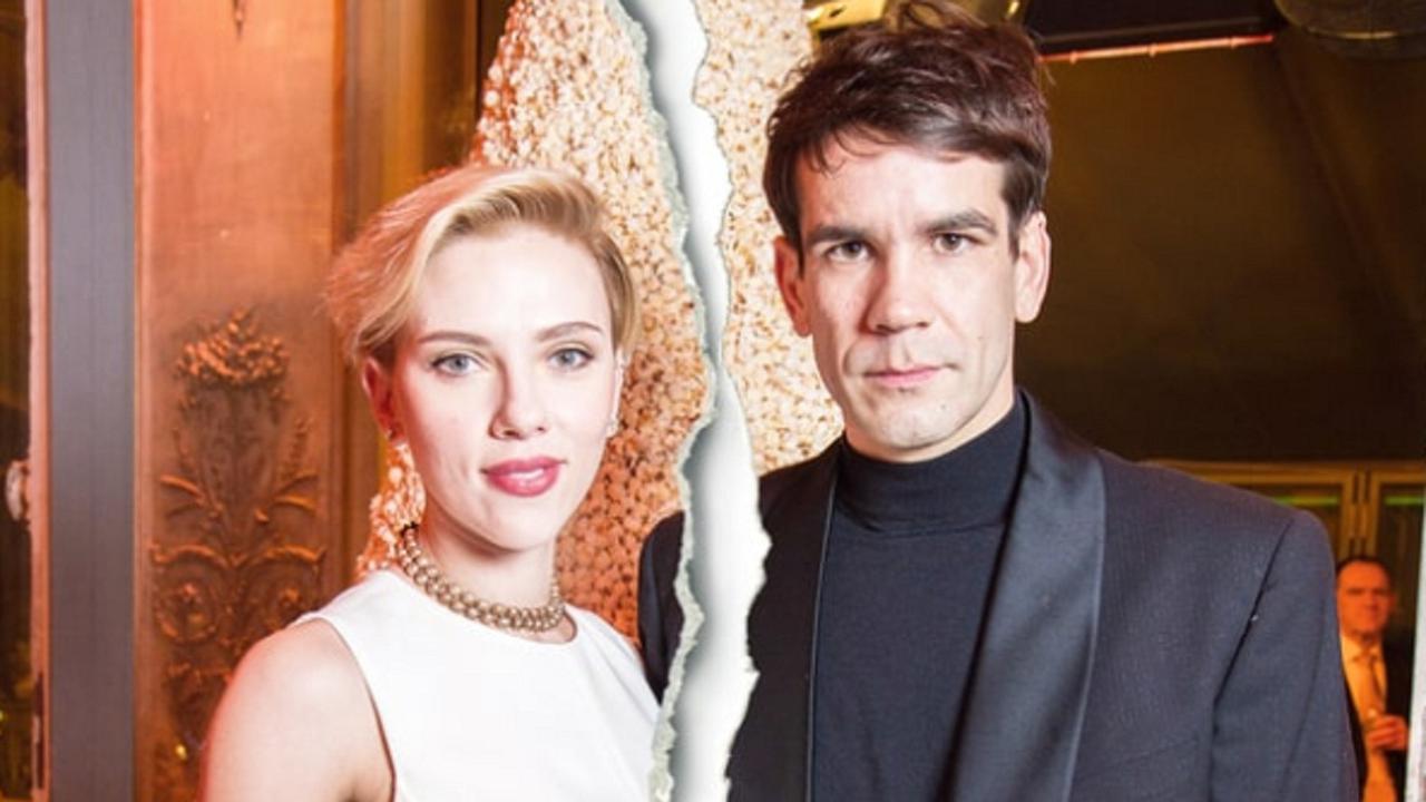 Scarlett Johansson dan Romain Dauriac