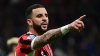 Bek anyar AC Milan, Kyle Walker. (PIERO CRUCIATTI / AFP)