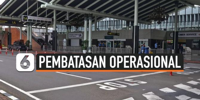 VIDEO: Operasional Terminal 1 dan 2 Bandara Soekarno Hatta Dibatasi Mulai 1 April 2020