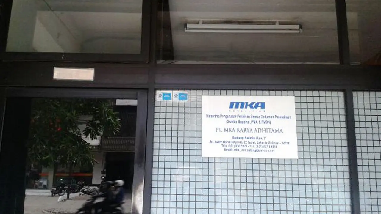 Alamat kantor Puskaptis