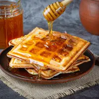 ilustrasi waffle/NataliaPopova/Shutterstock