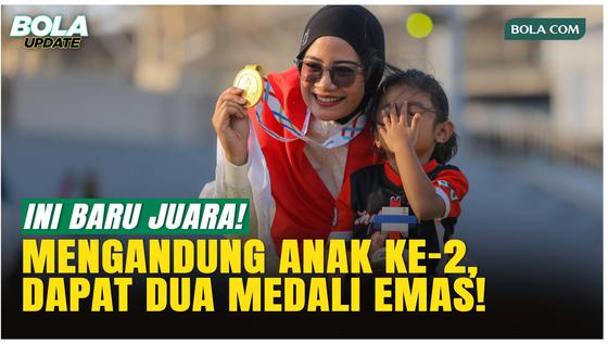 Hamil Anak Kedua, Diananda Choirunisa Justru Sabet 2 Emas SEA Games 2025