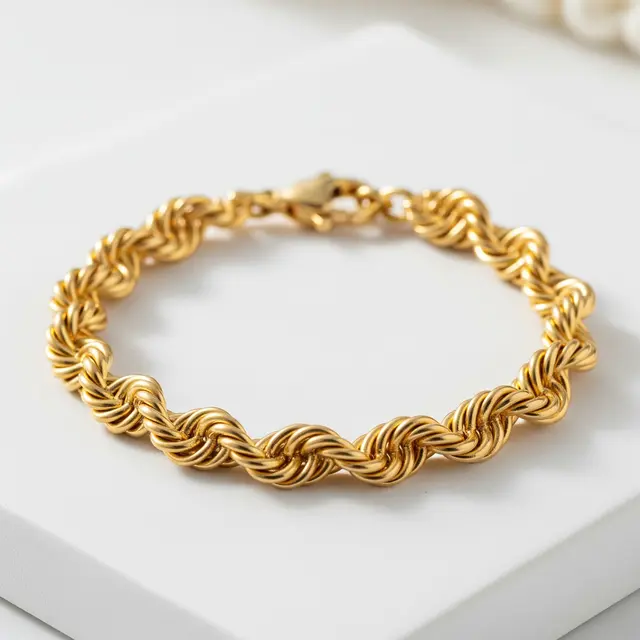 9 Model Emas Rantai Model Gelang Emas Terbaru, Pilihan Tampil Elegan