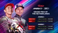 Nonton Moto3 & Moto2 Grand Prix of Netherlands: Menaklukkan “The Cathedral of Speed” di Vidio