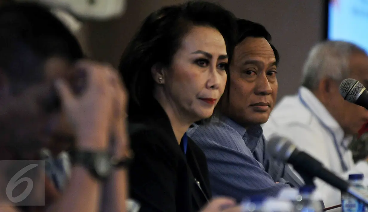 Ketua Pansel Komjen Purn Imam Sudjarwo saat seleksi calon anggota Kompolnas di Jakarta, Kamis (10/3). Kompolnas mengadakan ujian tahap kedua kepada 81 calon anggota yang lolos administrasi pada tahap pertama. (Liputan6.com/Johan Tallo)