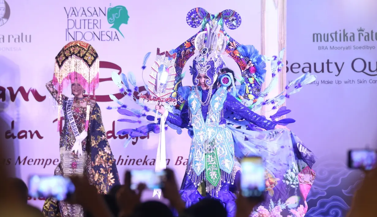 Finalis Puteri Indonesia 2018 Busana Tradisional