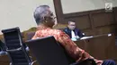 Terdakwa kasus dugaan suap proyek PLTU Riau-1, Sofyan Basir saat menjalani sidang lanjutan di Pengadilan Tipikor, Jakarta, Senin (1/7/2019). Sidang beragendakan pembacaan tanggapan atas nota keberatan terdakwa oleh JPU KPK. (Liputan6.com/Helmi Fithriansyah)