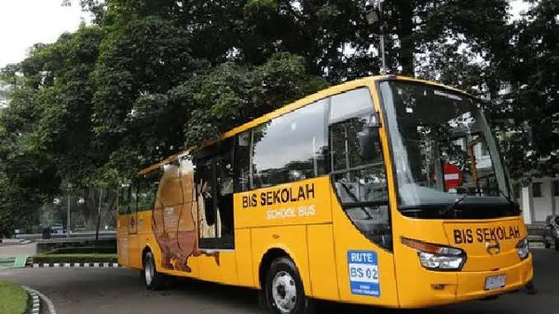 Bus Sekolah Gratis di Bandung