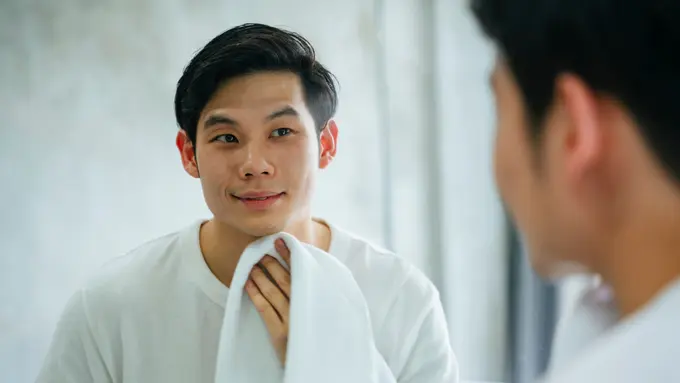 cakep ganteng manis bersih