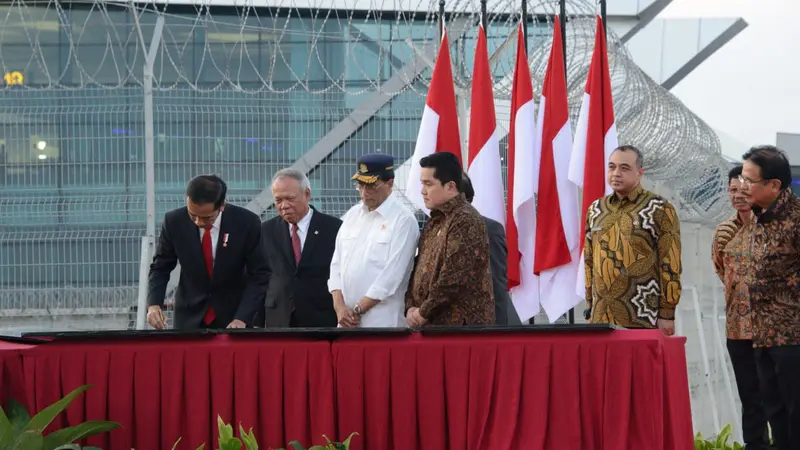 Peresmian Runway 3 Bandara Internasional Soekarno-Hatta