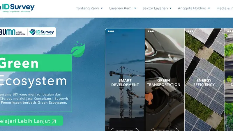 PT Biro Klasifikasi Indonesia (BKI) sebagai Holding BUMN Jasa Survei atau IDSurvey.