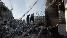 Rusia Gempur Kyiv, 2 Orang Tewas 16 Lainnya Terluka