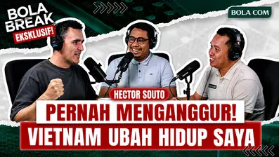 Kehilangan pekerjaan di Spanyol menjadi titik balik dalam perjalanan karier Hector Souto. Dalam episode Bola Break ini, pelatih Timnas Futsal Indonesia menceritakan alasan menerima tawaran melatih Vietnam, proses membangun tim selama enam tahun, kisah membawa Vietnam mencetak sejarah dengan lolos ke Piala Dunia Futsal untuk pertama kalinya, hingga pengalaman tersebut menjadi bekal berharga saat menangani Timnas Futsal Indonesia.