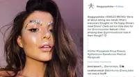 Satu lagi tren makeup alis unik yang dapat Anda intip. (Foto: Instagram @thegypsyshrine)